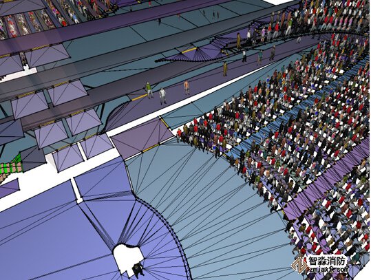 廈門消防安全評估廈門人員疏散能力模擬分析軟件Pathfinder3 廈門消防安全評估廈門人員疏散能力模擬分析軟件Pathfinder3